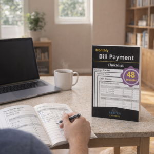 Monthly bill payment checklist