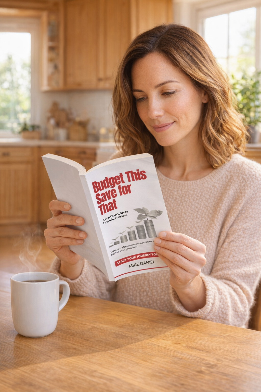 Budget this save for that. beginners book to budgeting