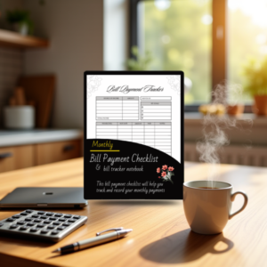 Monthly bill payment checklist