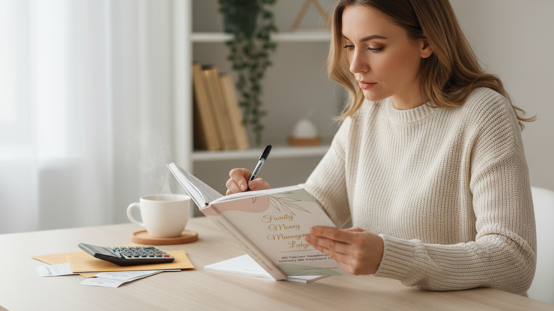 family money management ledger